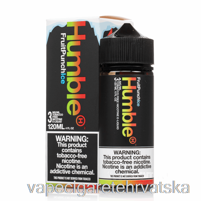 Vape Cigarete Ledeni Voćni Punč - Humble Juice Co - 120 Ml 0 Mg